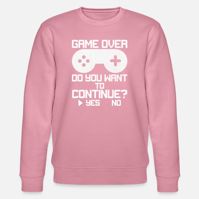 Game Over Voulez-vous continuer - Sweat bio CHANGER Stanley/Stella Unisexe - lilas onirique