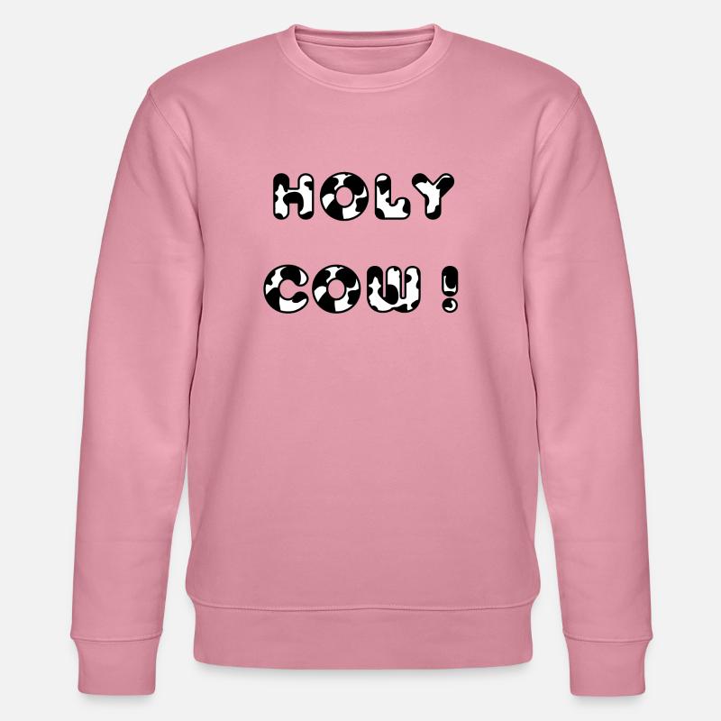 Heilige Kuh - Stanley/Stella Unisex Bio-Sweatshirt CHANGER  - Lila Traum