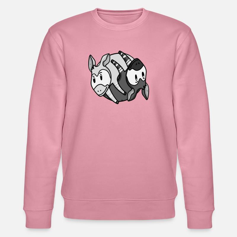 Yin Yang Okapi - Sweat bio CHANGER Stanley/Stella Unisexe - lilas onirique