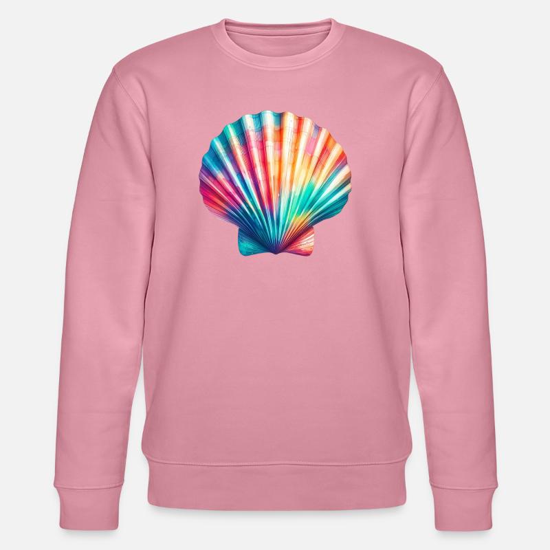 Jakobsmuschel-Schale - Stanley/Stella Unisex Bio-Sweatshirt CHANGER  - Lila Traum