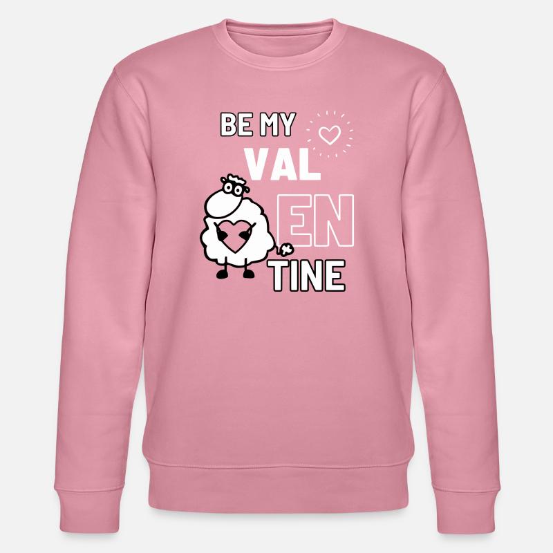 Valentin-Schaf - Stanley/Stella Unisex Bio-Sweatshirt CHANGER  - Lila Traum