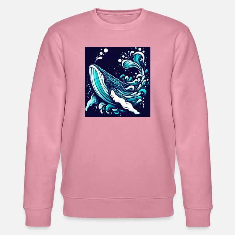 Wal - Stanley/Stella Unisex Bio-Sweatshirt CHANGER  - Lila Traum