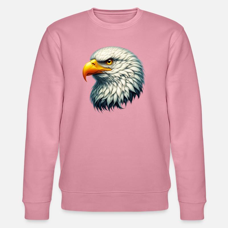 Adler - Stanley/Stella Unisex Bio-Sweatshirt CHANGER  - Lila Traum