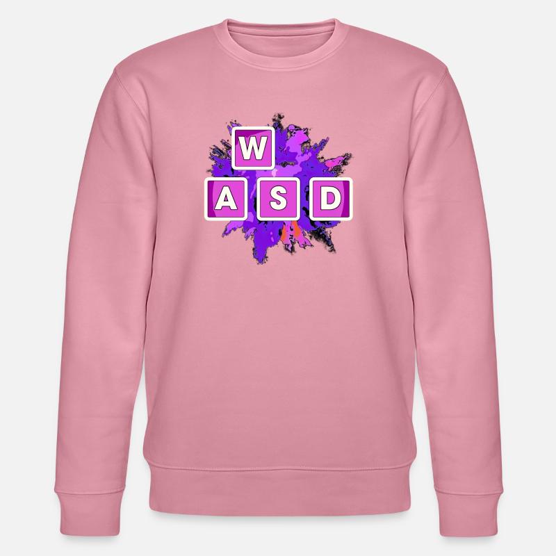 WASD Splash Gaming Blöcke - Stanley/Stella Unisex Bio-Sweatshirt CHANGER  - Lila Traum