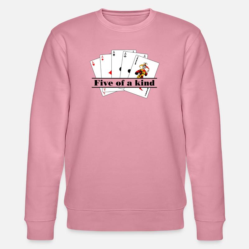 Fünffaches Textbanner - Stanley/Stella Unisex Bio-Sweatshirt CHANGER  - Lila Traum