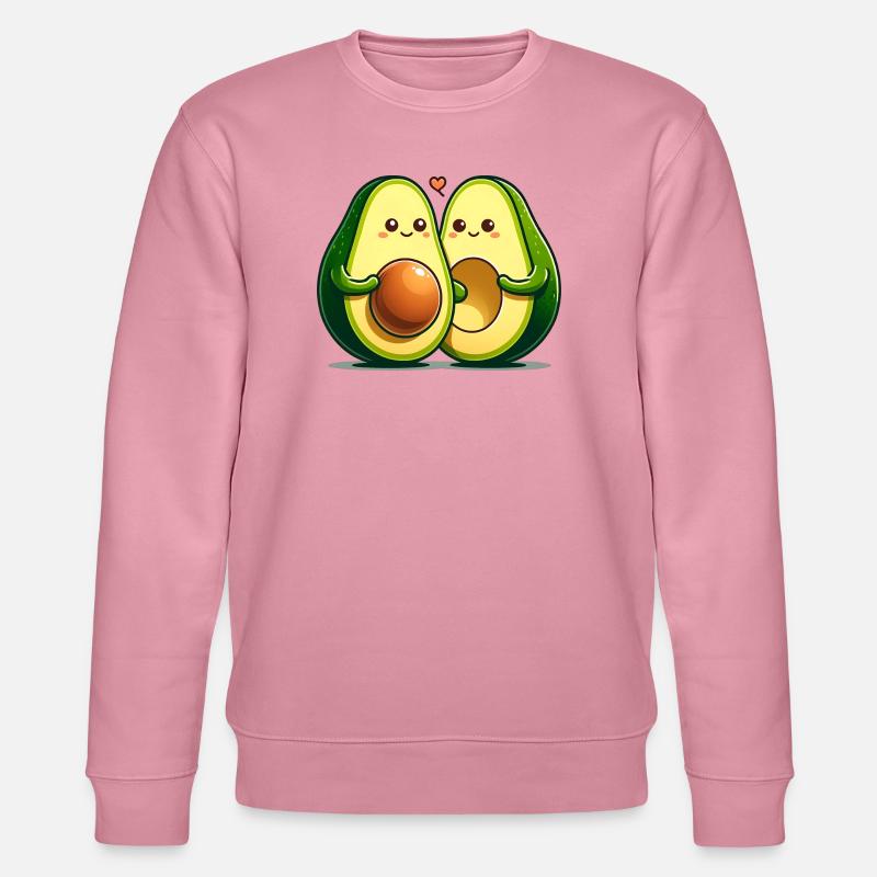 Avocado-Paar - Stanley/Stella Unisex Bio-Sweatshirt CHANGER  - Lila Traum