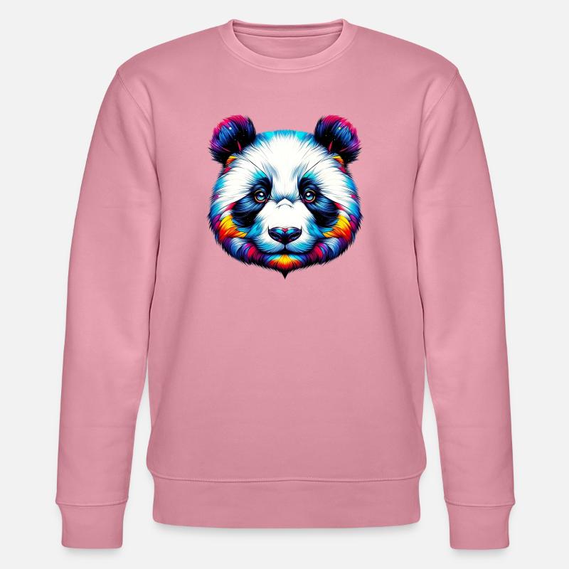 Panda - Sweat bio CHANGER Stanley/Stella Unisexe - lilas onirique
