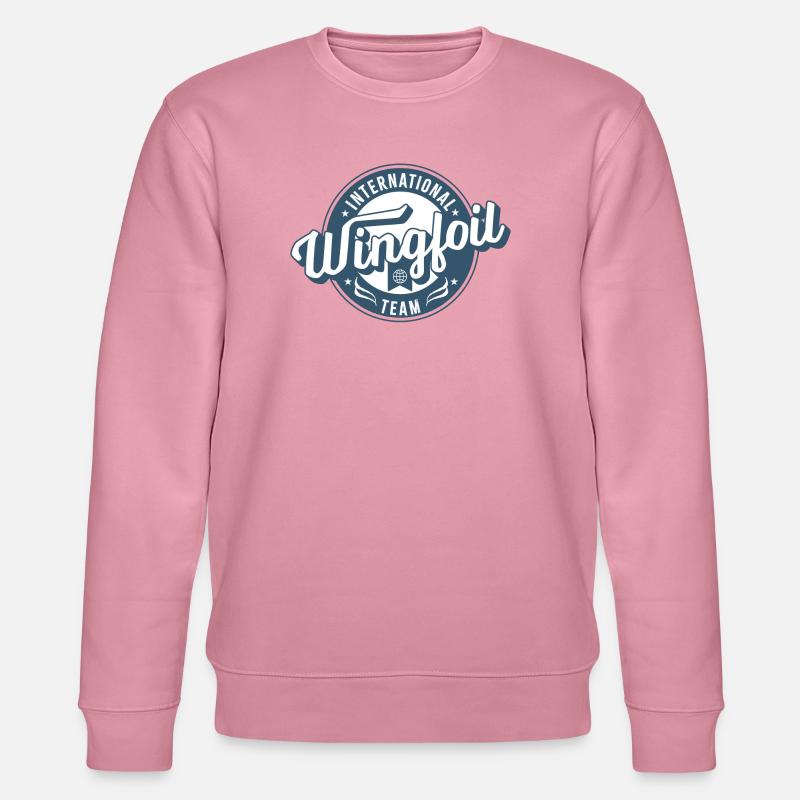 Équipe internationale de wingfoil - Sweat bio CHANGER Stanley/Stella Unisexe - lilas onirique