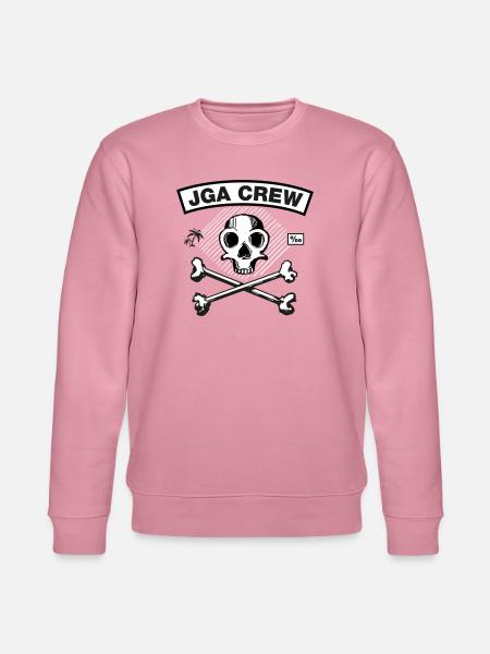 JGA Crew - Skull and Bones - Stanley/Stella Unisex Bio-Sweatshirt CHANGER  - Lila Traum