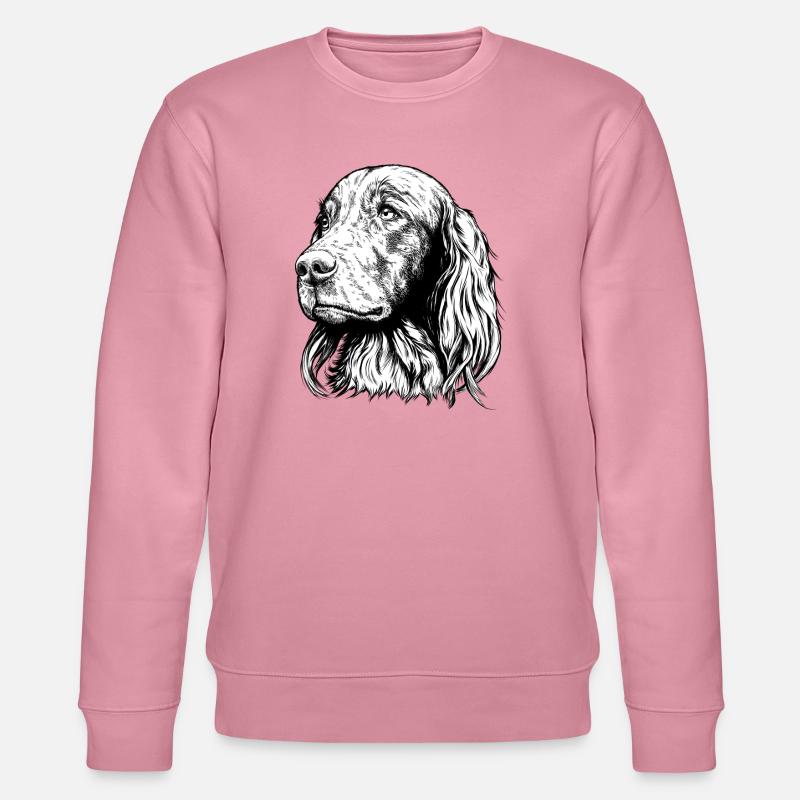 Irish Setter Portrait - Stanley/Stella Unisex Bio-Sweatshirt CHANGER  - Lila Traum