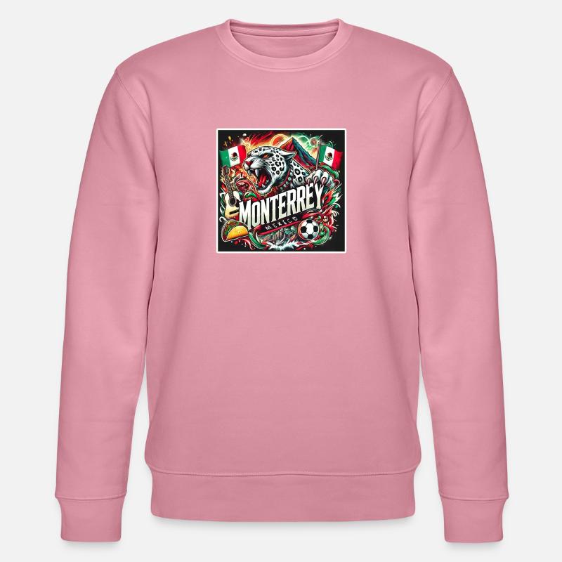 Monterrey Mexico Cities Design - Stanley/Stella CHANGER Unisex Organic Sweatshirt - lilac dream