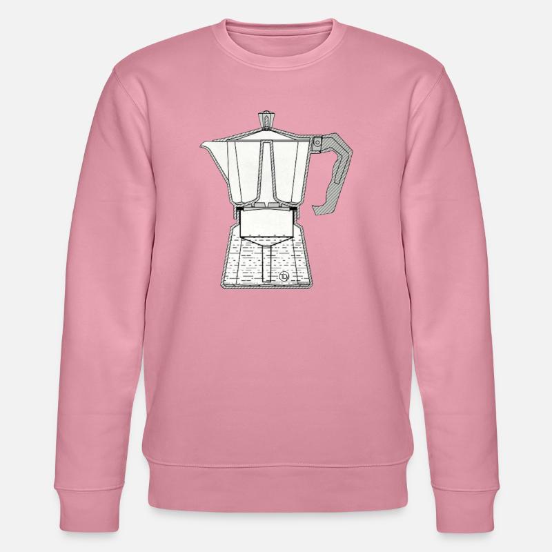 Machine à expresso Mocca - Sweat bio CHANGER Stanley/Stella Unisexe - lilas onirique