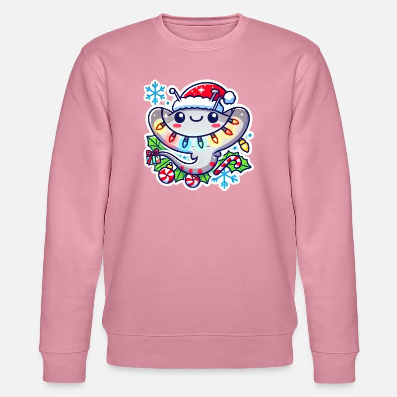 Holiday Ray of Joy - Stanley/Stella CHANGER Unisex Organic Sweatshirt - lilac dream