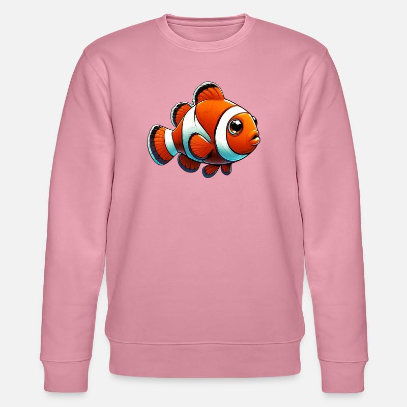 Clownfisch - Stanley/Stella Unisex Bio-Sweatshirt CHANGER  - Lila Traum