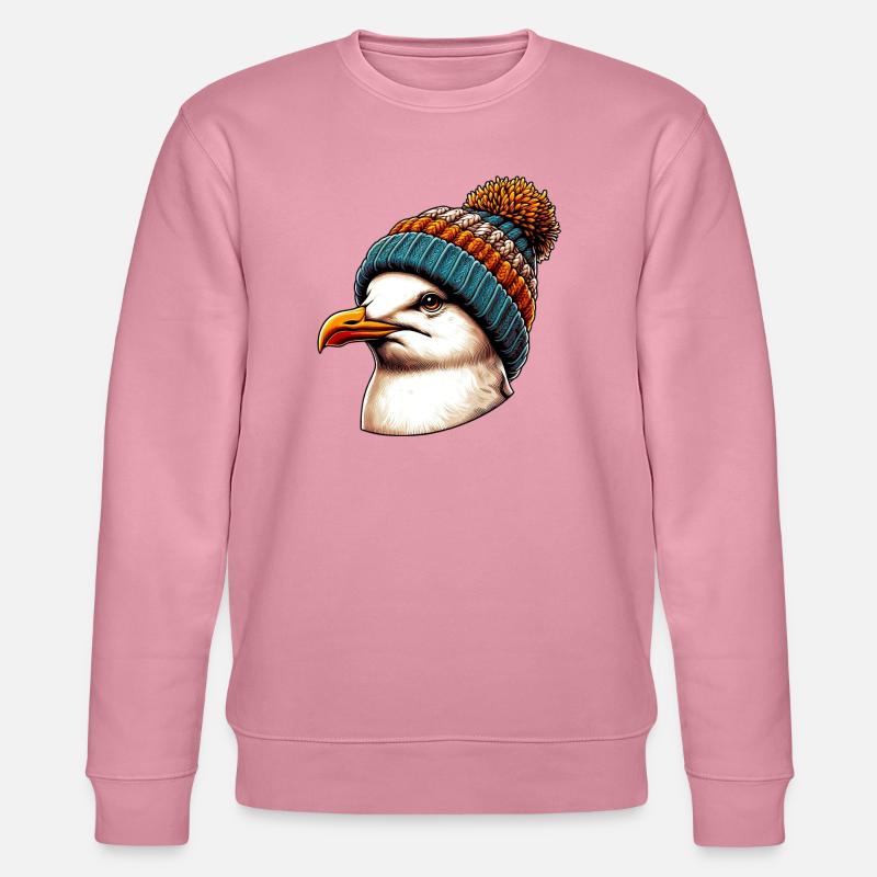 Möwe - Stanley/Stella Unisex Bio-Sweatshirt CHANGER  - Lila Traum