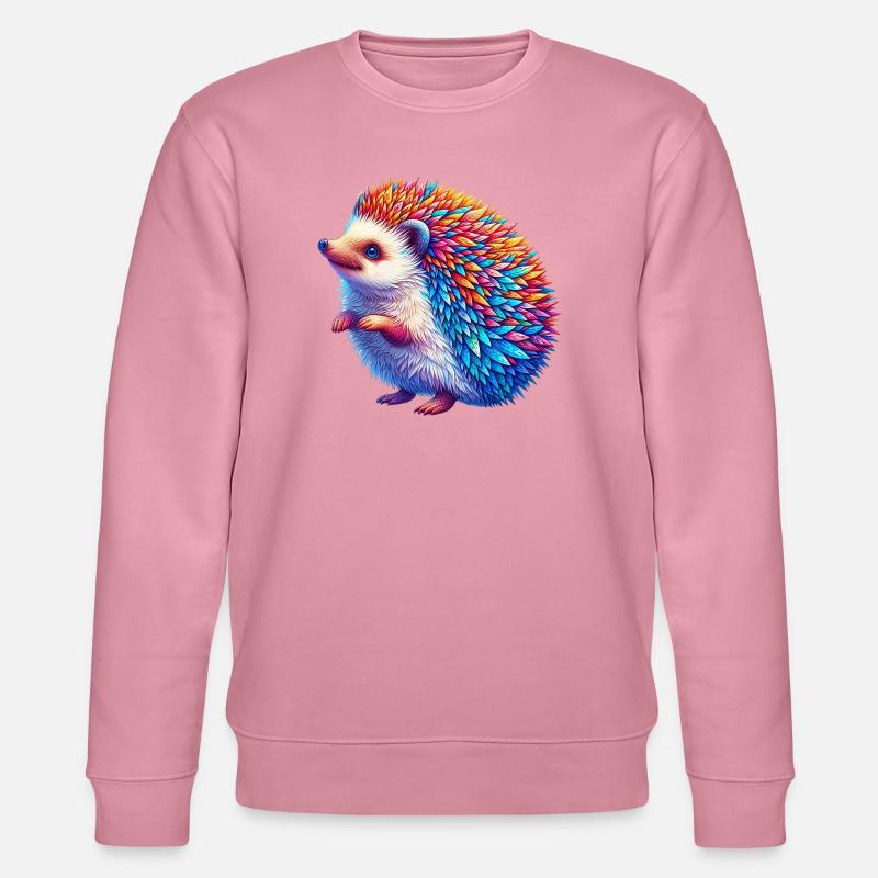 Igel - Stanley/Stella Unisex Bio-Sweatshirt CHANGER  - Lila Traum