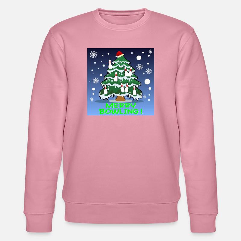 BOWLING DE L’ARBRE DE NOËL - Sweat bio CHANGER Stanley/Stella Unisexe - lilas onirique