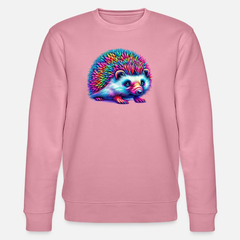 Igel - Stanley/Stella Unisex Bio-Sweatshirt CHANGER  - Lila Traum