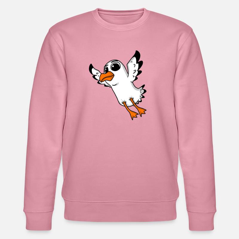 Oiseau mouette - Sweat bio CHANGER Stanley/Stella Unisexe - lilas onirique