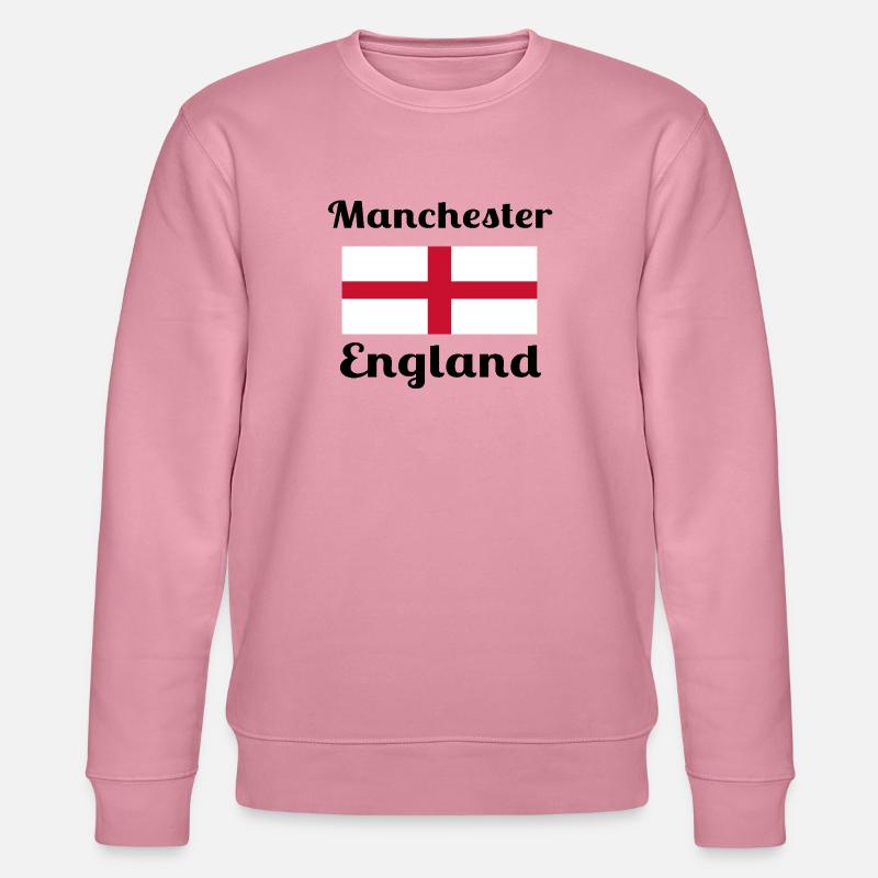 Manchester, Angleterre - Imprimés élégants - Sweat bio CHANGER Stanley/Stella Unisexe - lilas onirique