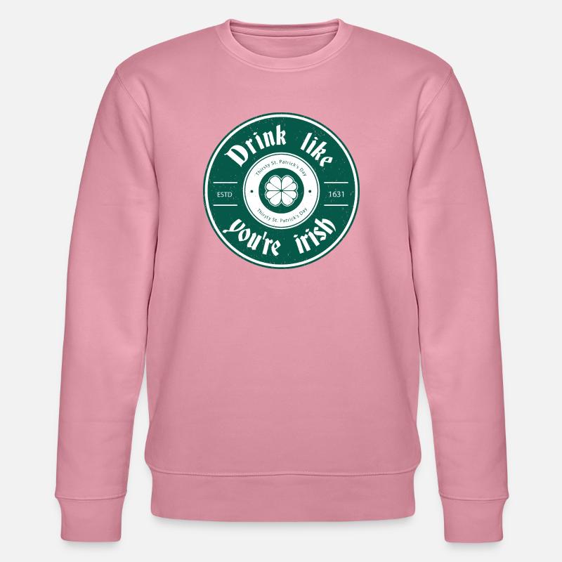 St. Patricks day - Stanley/Stella Unisex Bio-Sweatshirt CHANGER  - Lila Traum
