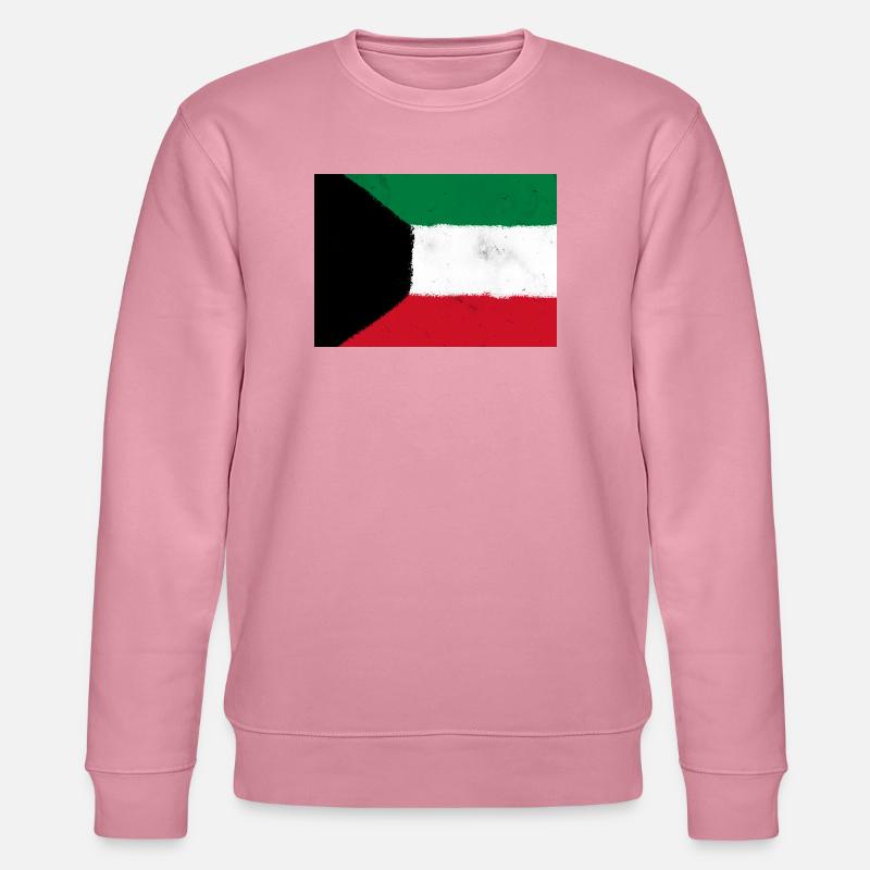 Flagge von Kuwait - Stanley/Stella Unisex Bio-Sweatshirt CHANGER  - Lila Traum