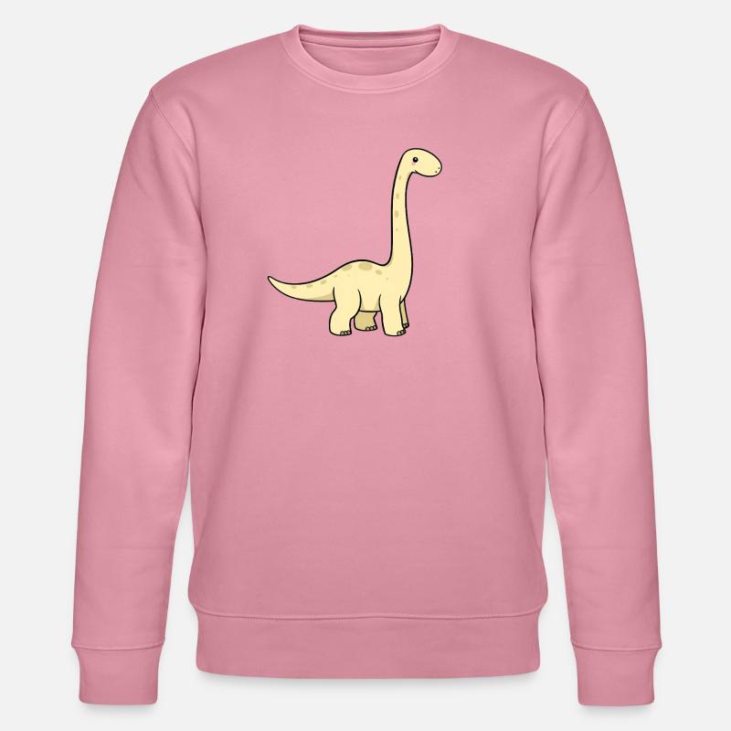 Brachiosaurus Dinosaurier - Stanley/Stella Unisex Bio-Sweatshirt CHANGER  - Lila Traum