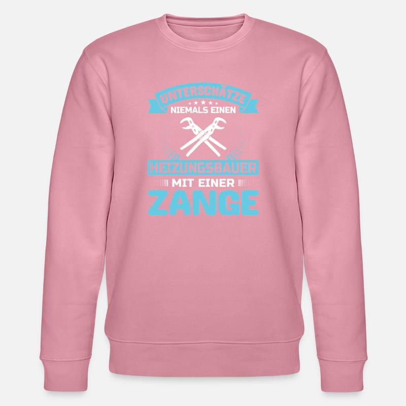 Heating Engineer Heating Construction Plumber Plumber - Stanley/Stella CHANGER Unisex Organic Sweatshirt - lilac dream