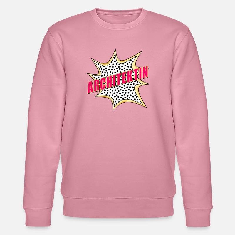 ARCHITECTE DE GESTION DE CONSTRUCTION POP-ART - Sweat bio CHANGER Stanley/Stella Unisexe - lilas onirique