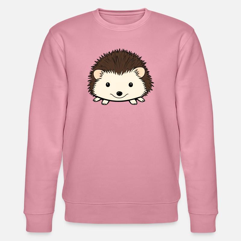 Hérisson mignon avec un visage amical - Sweat bio CHANGER Stanley/Stella Unisexe - lilas onirique