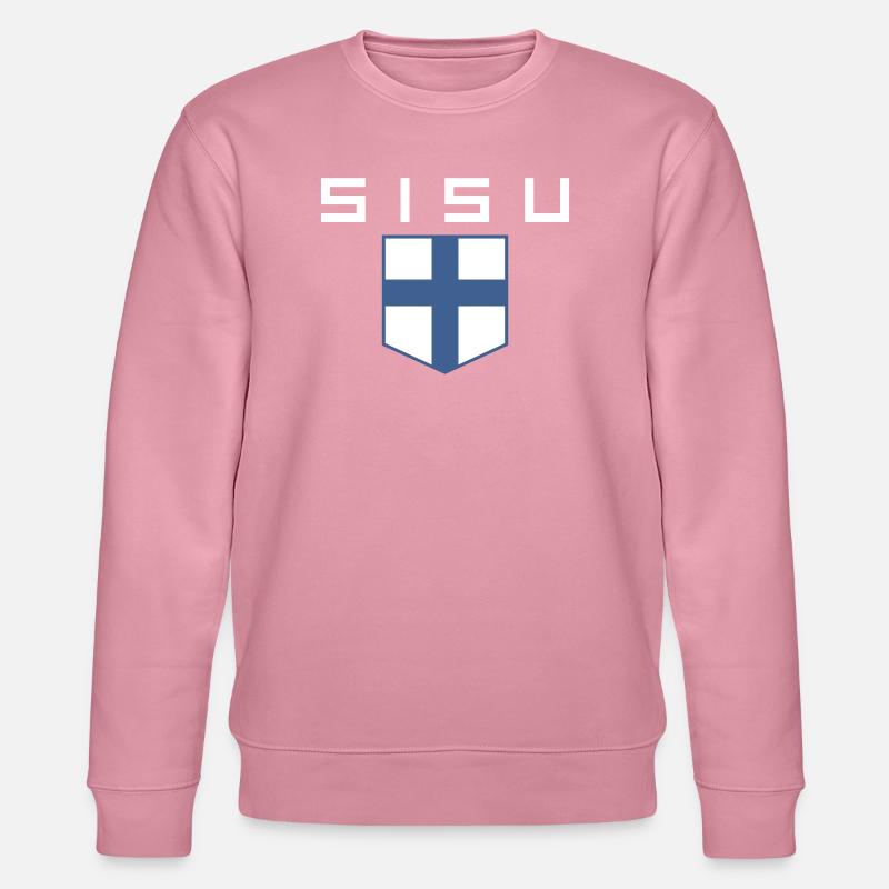 Sisu - Stanley/Stella Unisex Bio-Sweatshirt CHANGER  - Lila Traum