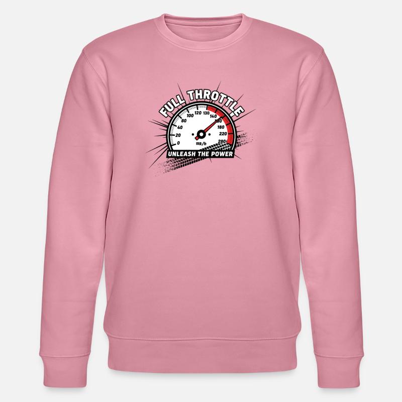 Full Throttle: Unleash The Power - Stanley/Stella Unisex Bio-Sweatshirt CHANGER  - Lila Traum