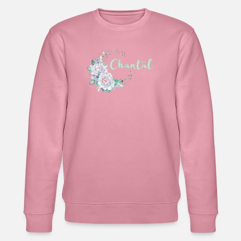 Für Chantal - Stanley/Stella Unisex Bio-Sweatshirt CHANGER  - Lila Traum