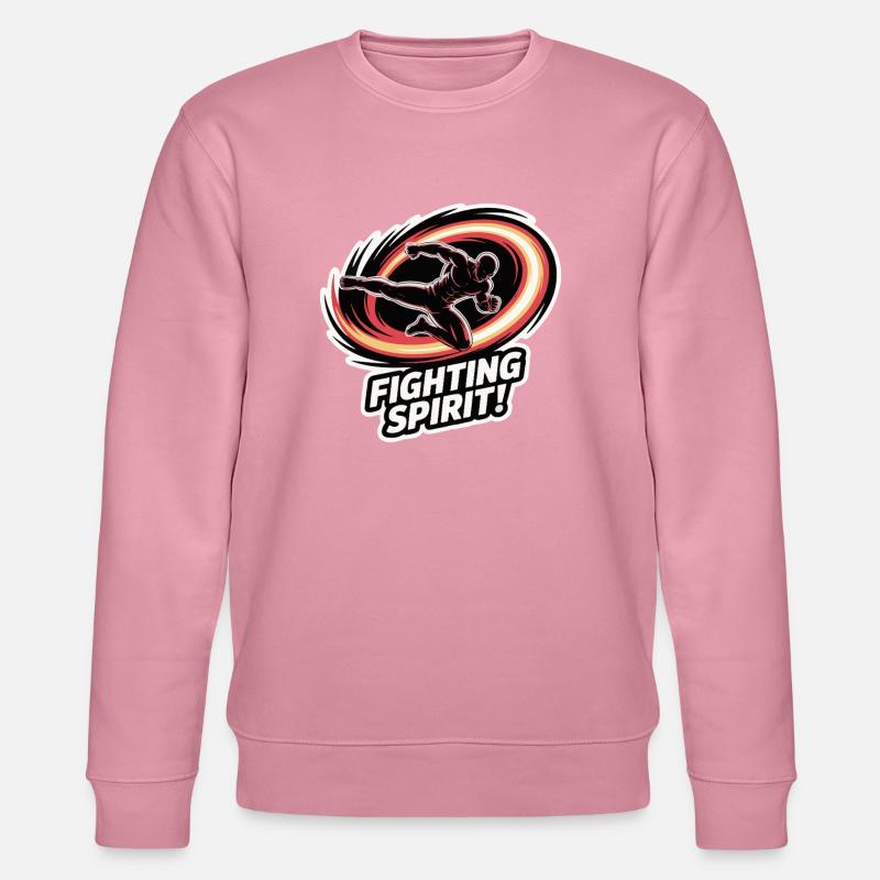 Ausbruch des Kampfgeistes - Stanley/Stella Unisex Bio-Sweatshirt CHANGER - Lila Traum