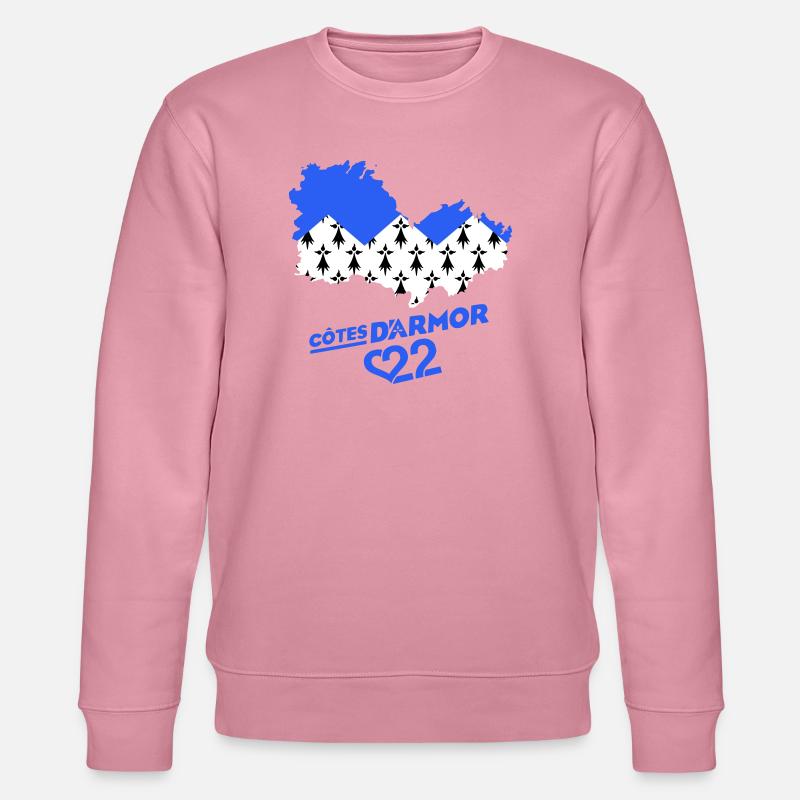 Côtes d'Armor 22 - Stanley/Stella Unisex Bio-Sweatshirt CHANGER  - Lila Traum