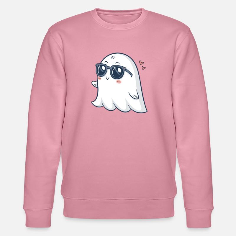 Schicke Ghost Sonnenbrille - Stanley/Stella Unisex Bio-Sweatshirt CHANGER  - Lila Traum