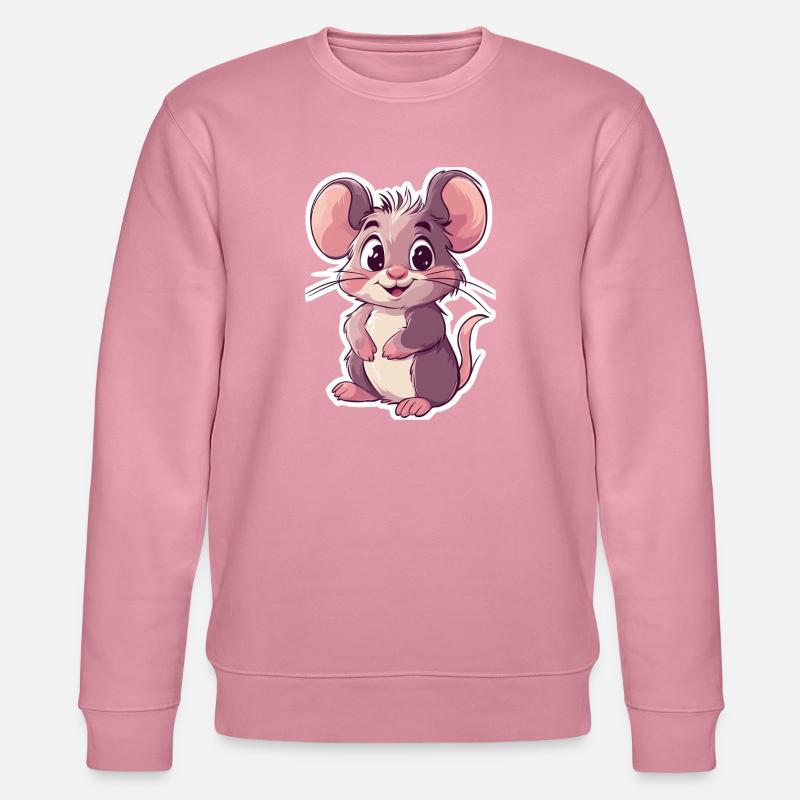 Maus - Stanley/Stella Unisex Bio-Sweatshirt CHANGER  - Lila Traum
