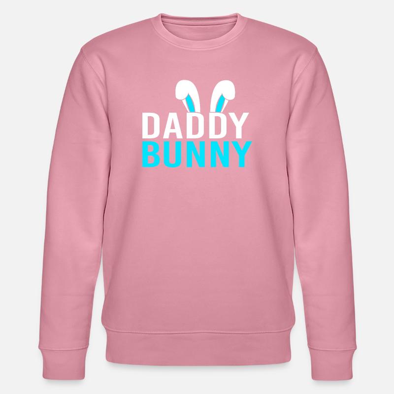 Werdende Mutter Ostern Gender Reveal - Stanley/Stella Unisex Bio-Sweatshirt CHANGER  - Lila Traum