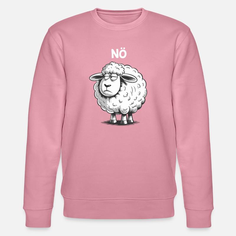 Basse-Autriche – Grumpy Sheep Humour Design - Sweat bio CHANGER Stanley/Stella Unisexe - lilas onirique