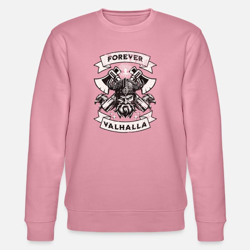 Forever Valhalla Wikinger Design - Stanley/Stella Unisex Bio-Sweatshirt CHANGER  - Lila Traum