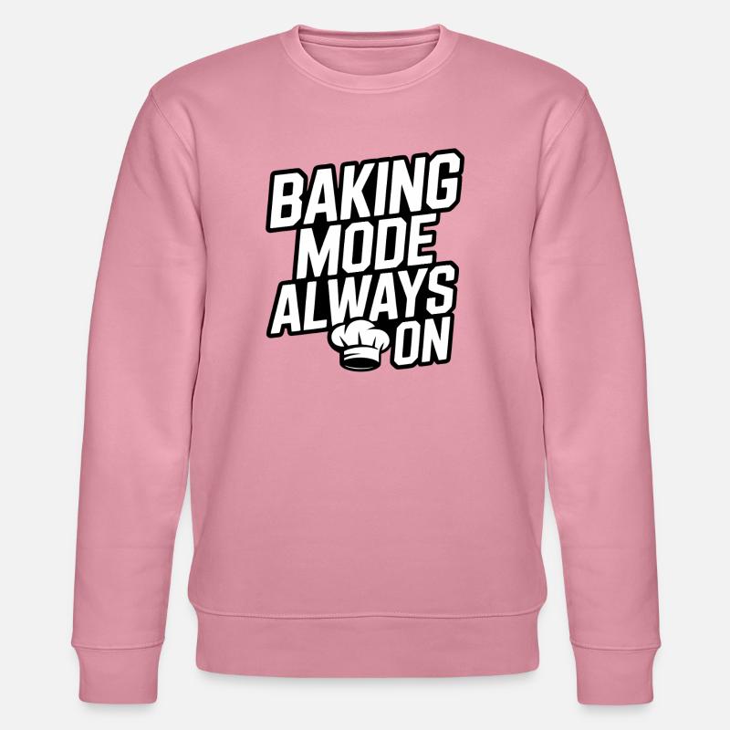 Backenmodus Immer An - Stanley/Stella Unisex Bio-Sweatshirt CHANGER  - Lila Traum