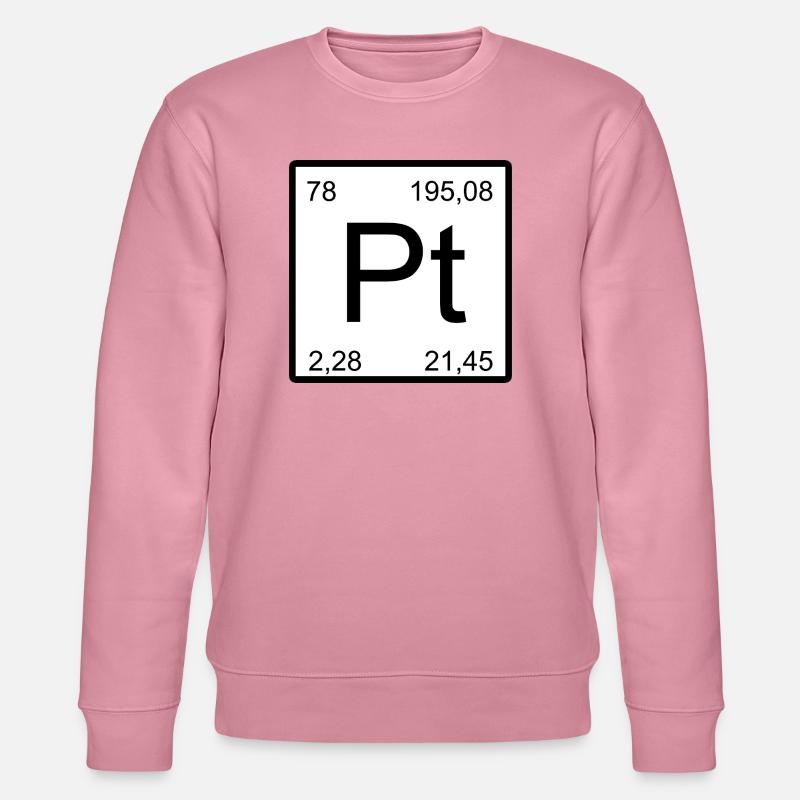 Platinum Pt Element Typog - Stanley/Stella CHANGER Unisex Organic Sweatshirt - lilac dream