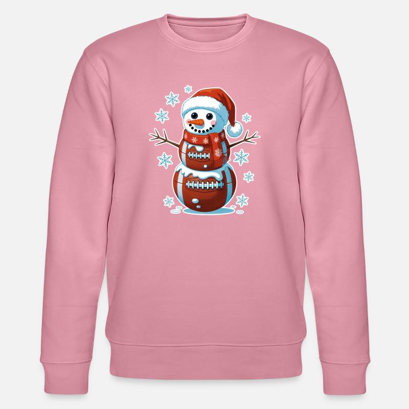 Basketball-Schneemann-Stapel - Stanley/Stella Unisex Bio-Sweatshirt CHANGER  - Lila Traum
