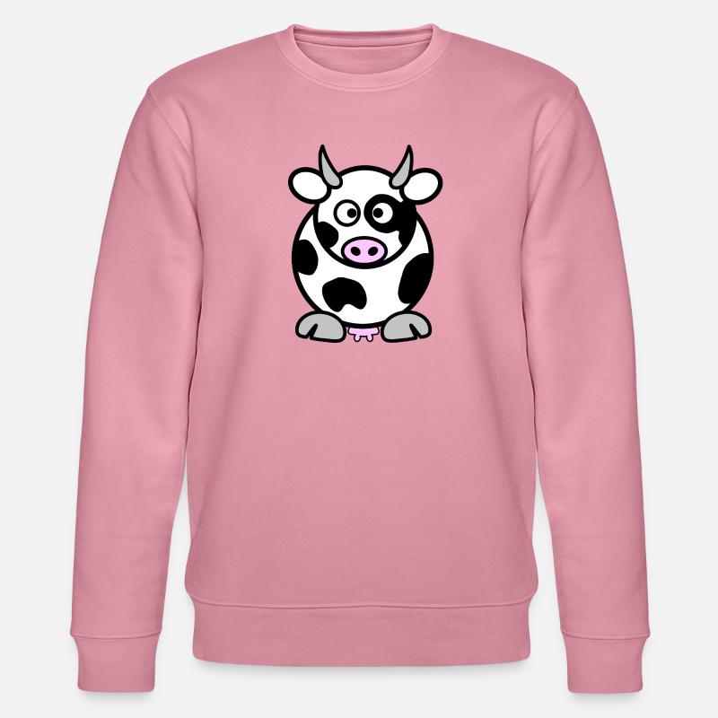 Mabel, die Kuh, - Stanley/Stella Unisex Bio-Sweatshirt CHANGER  - Lila Traum
