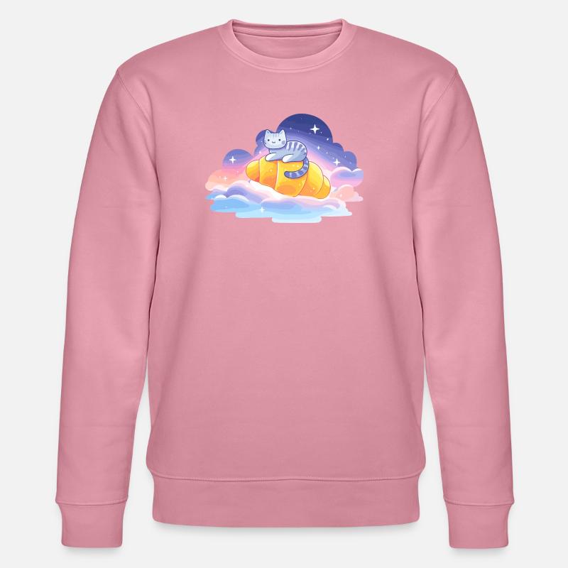 Un chaton dans le nuage rêve - Sweat bio CHANGER Stanley/Stella Unisexe - lilas onirique