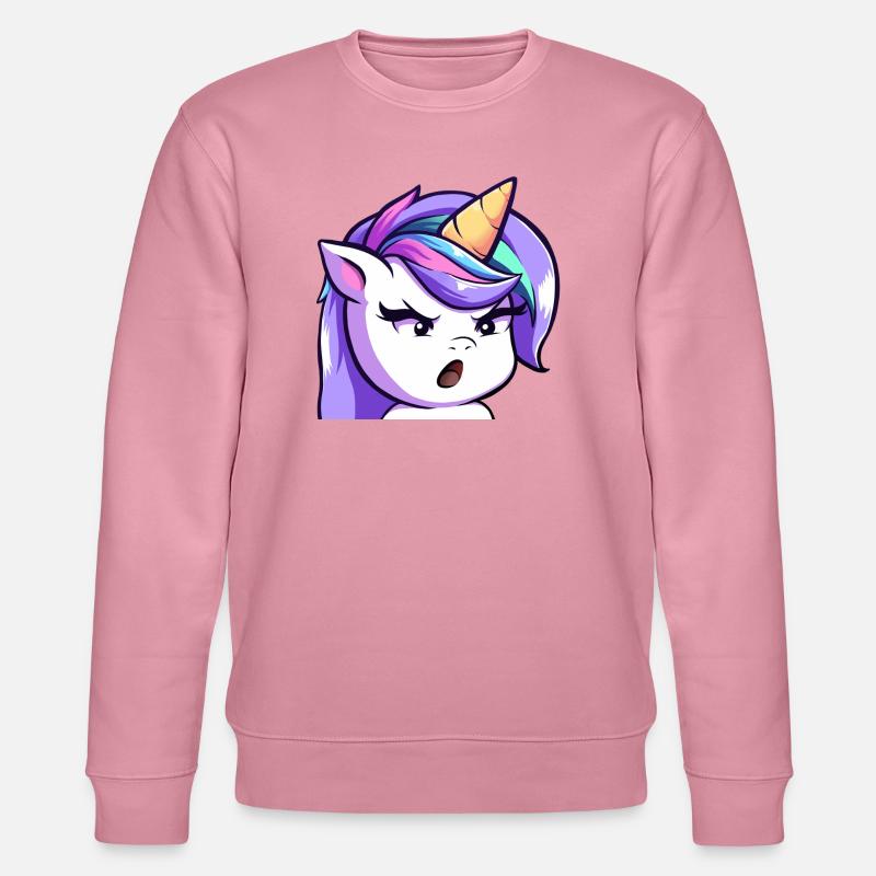 Lya hä - Stanley/Stella Unisex Bio-Sweatshirt CHANGER  - Lila Traum