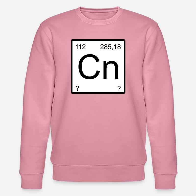 Copernicium Element Block Tee - Stanley/Stella Unisex Bio-Sweatshirt CHANGER  - Lila Traum