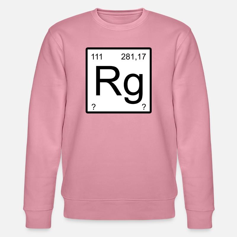 Roentgenium Minimal Design - Stanley/Stella Unisex Bio-Sweatshirt CHANGER - Lila Traum