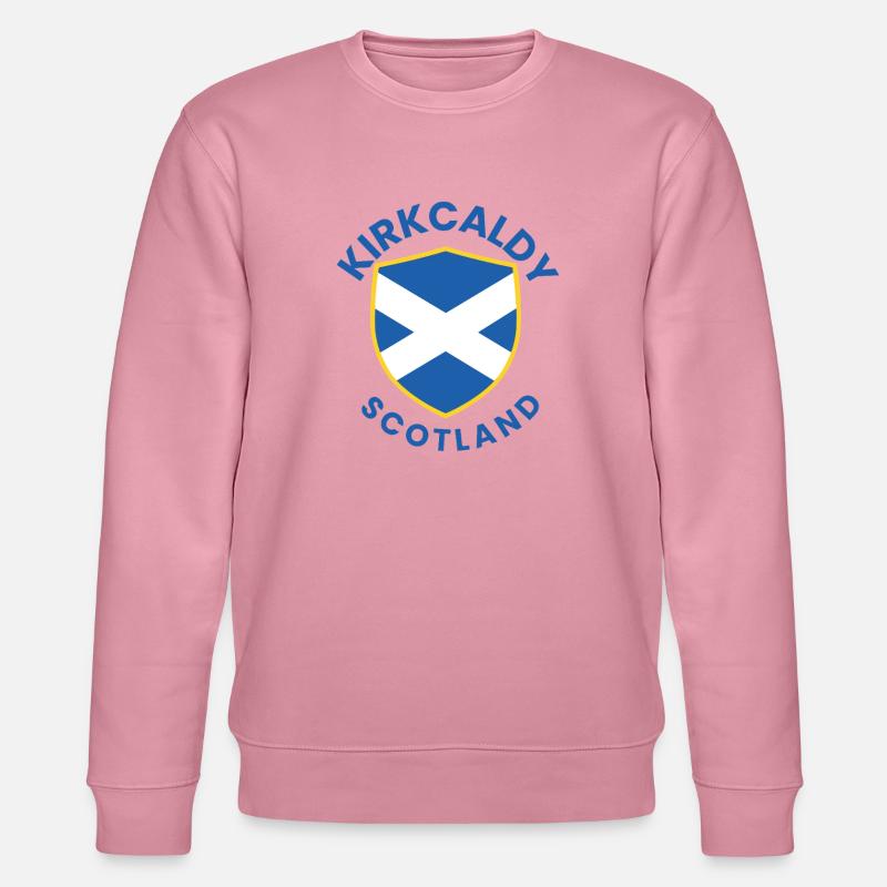 Kirkcaldy Scotland Shield Emblem - Stanley/Stella Unisex Bio-Sweatshirt CHANGER  - Lila Traum