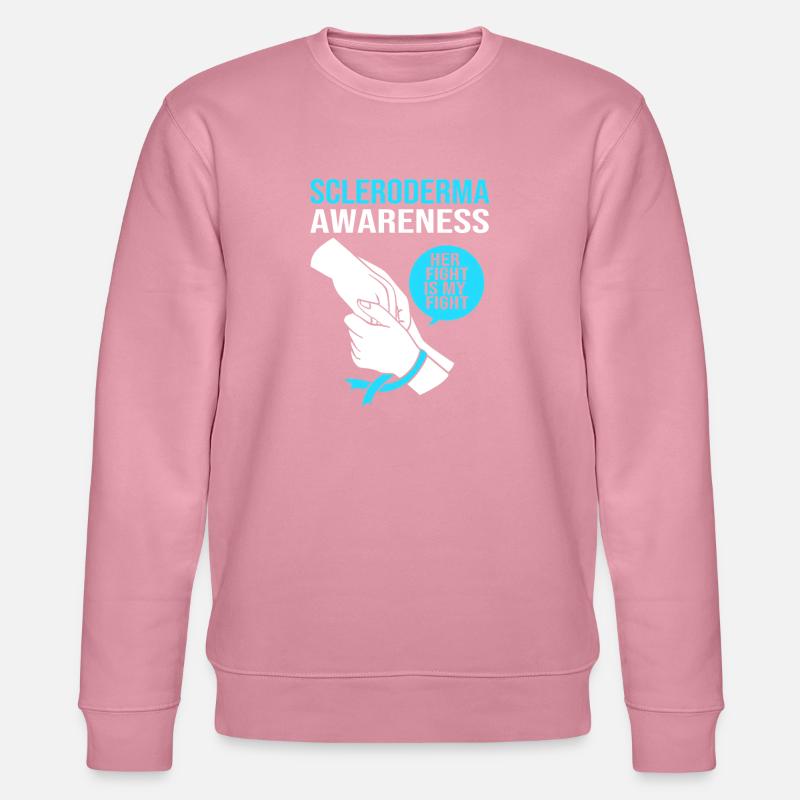 Sklerodermie - Stanley/Stella Unisex Bio-Sweatshirt CHANGER - Lila Traum
